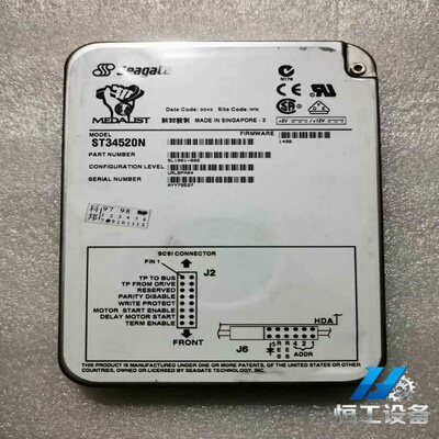 询价~Seagate/希捷 ST34520N 50针 SCSI硬盘