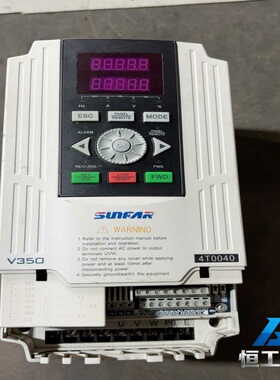 询价SUNFAR四方变频器V350-4T0040，单相，，轻微使