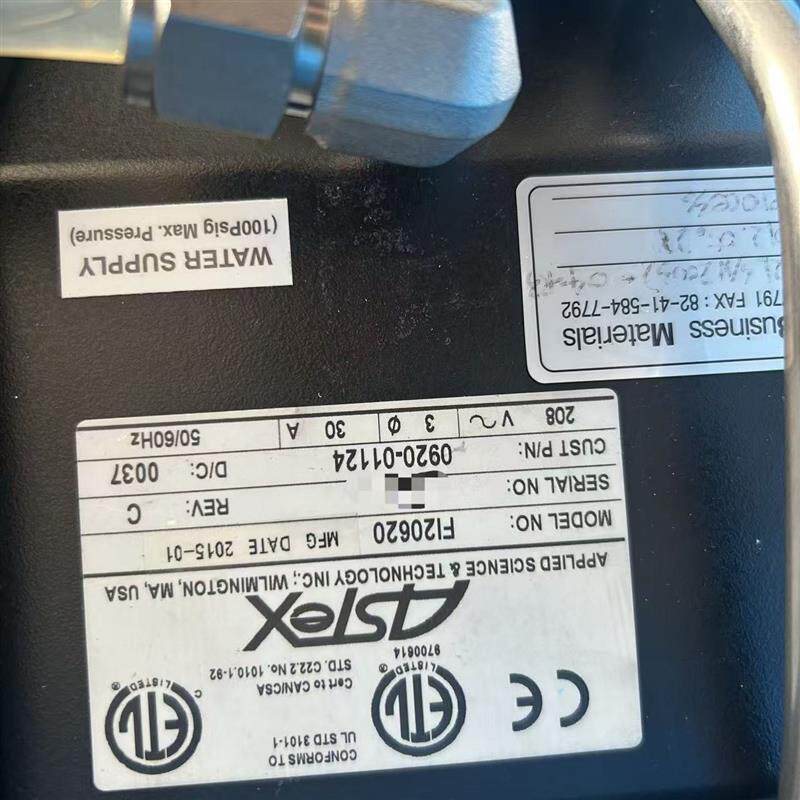 美国原装ASTex电源，型号FI20620，三相208V，5-议价