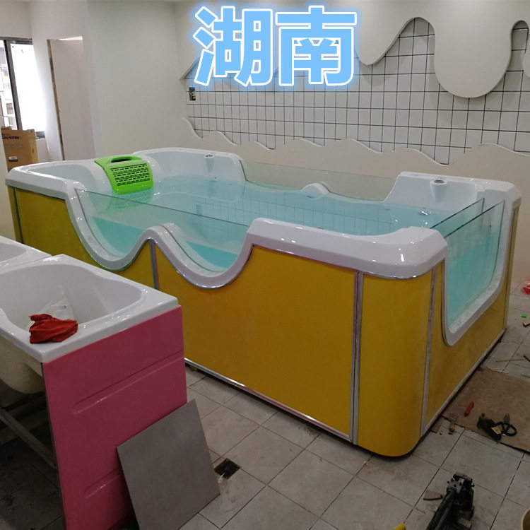 婴儿店专用泡澡盆 大游泳缸儿童 婴幼儿浴缸商用 初生儿沐浴设备