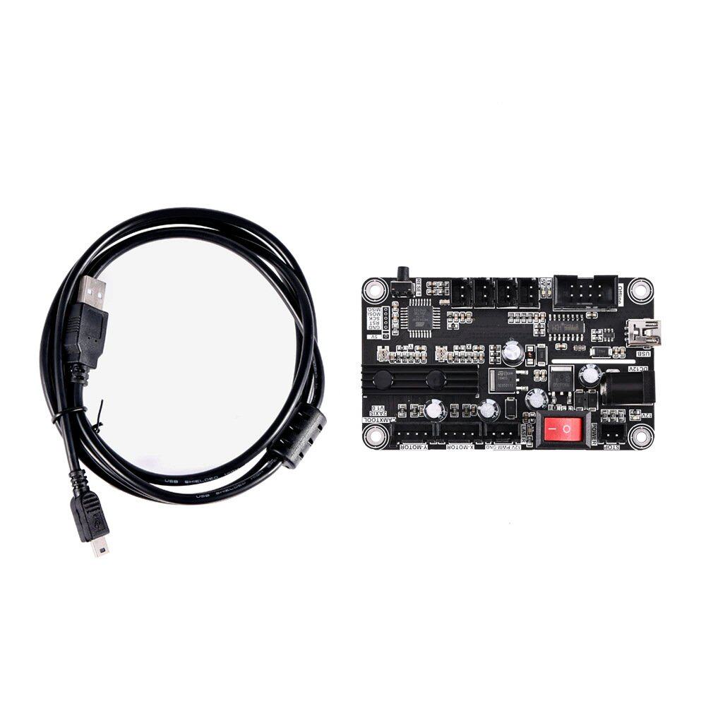 GRBL二轴控制板激光雕刻机用USB 二轴控制板DIY小型CNC雕刻机配件