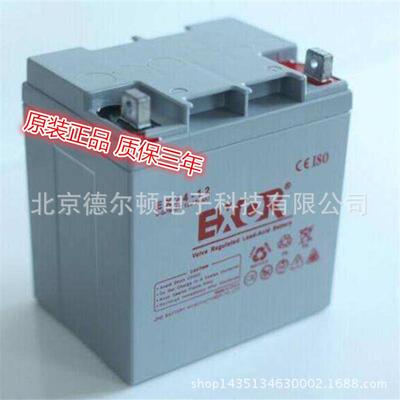 埃索EXOR蓄电池NP100-12，12V100AH 阀控式铅酸蓄电池 太阳能电池