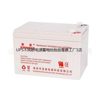 XINNENG昕能蓄电池SN12012 12V12AH 门禁打卡机设备电动童车