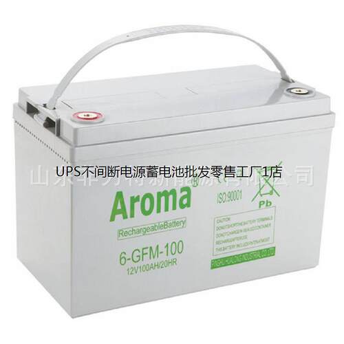 AROMA蓄电池6GFM-100华龙