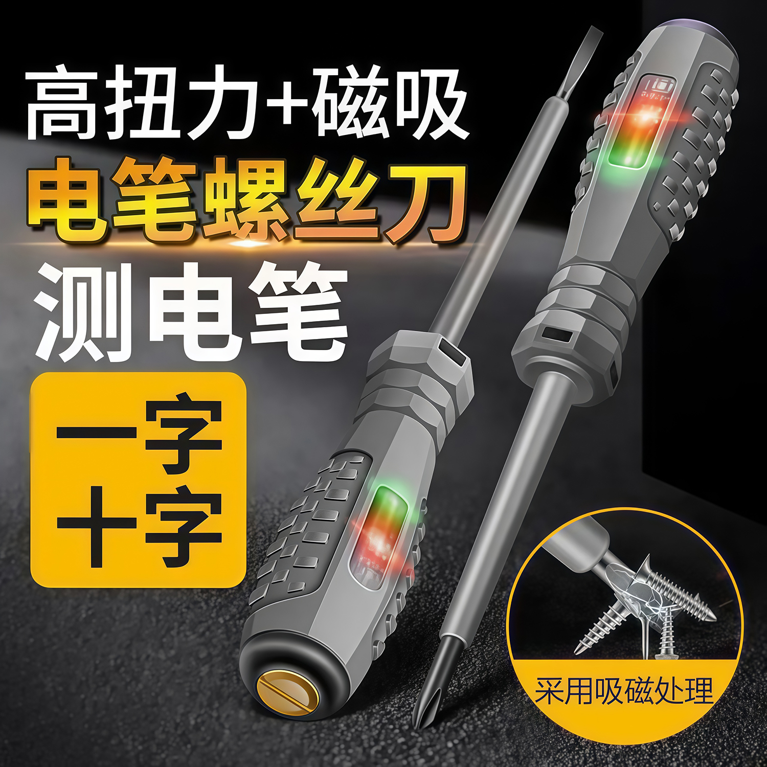 电工专用电笔测断线高扭力