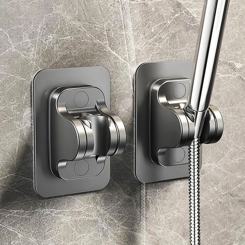 免打孔花洒支架强力承重可调节卫生间浴室淋浴喷头挂钩通用固定座