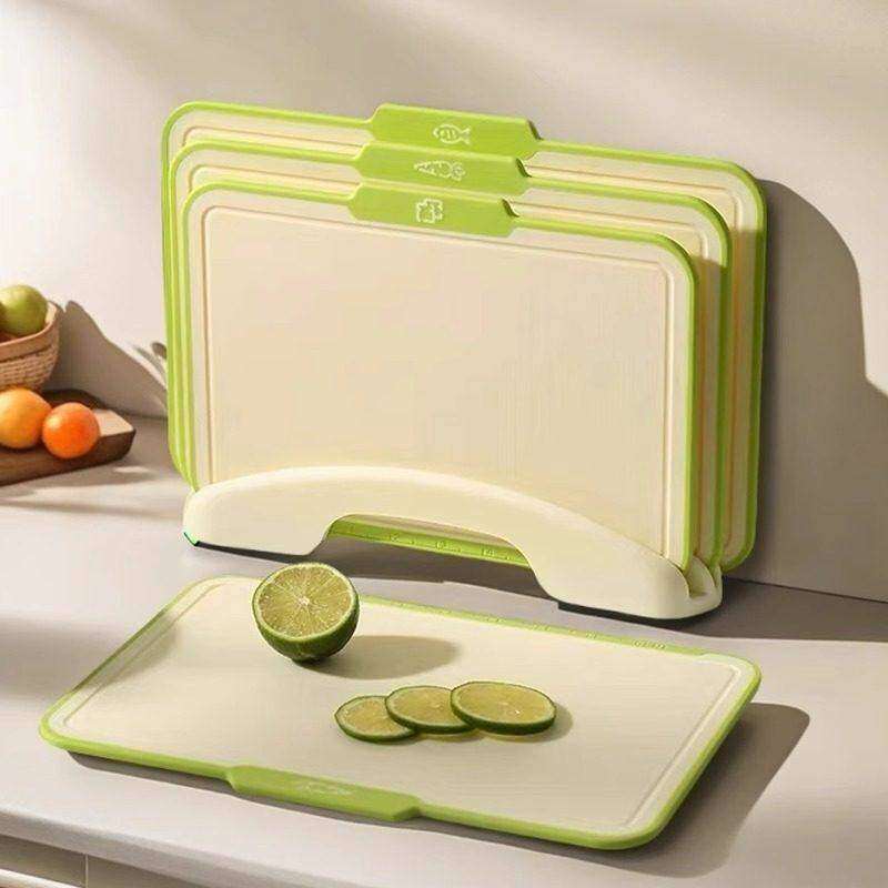 网红菜板收纳一体分类砧板婴儿辅食案板套装切水果专用板占板粘板