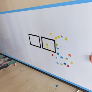 磁性软白板墙贴白板纸可擦黑板贴办公写字板铁质软白板贴定制