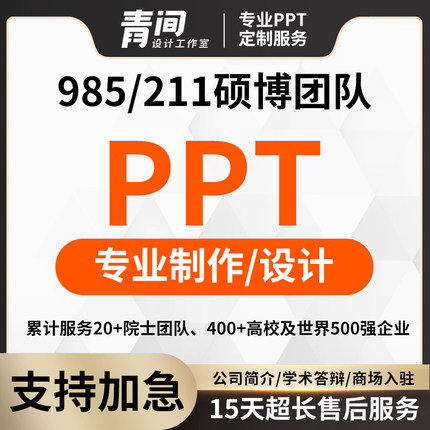 ppt制作代做设计定制美化修改排版课件设计帮做企业宣传演讲课件