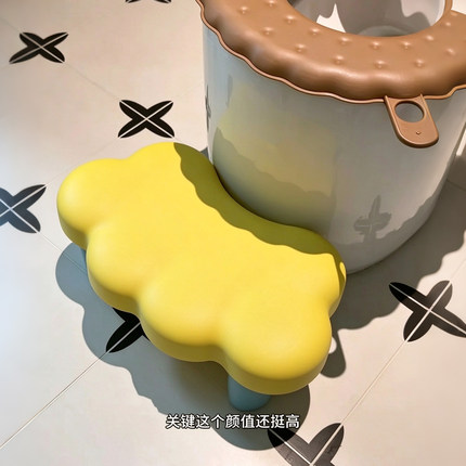 马桶脚凳家用结实耐用加厚塑料垫脚凳子卫生间厕所蹲坑拉屎脚踩凳