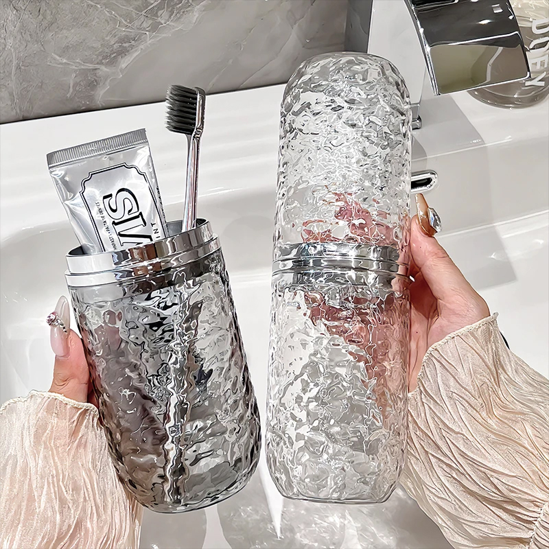 旅行洗漱杯漱口杯牙刷牙膏收纳盒旅游便携式刷牙杯子旅行洗漱套装