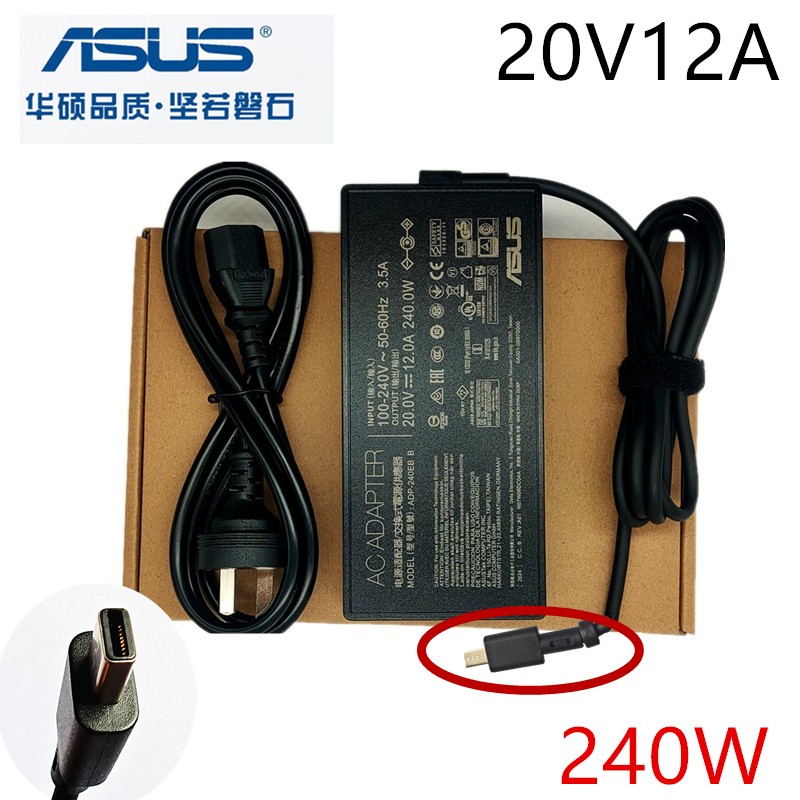 原装ASUS华硕 GU605M 幻16天选AI 200W小方口电源适配器20V10A线