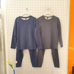 套装 秋衣秋裤 风雪绒圆领长袖 香蜜闺秀25425044男士