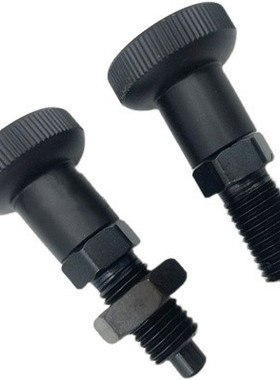 复位型尼龙头旋钮柱塞  细牙分割销PXA PXAK10/12/16 ZAM01 ZAM11