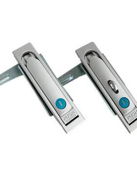 平面锁 XAT11 XAT12把手按压转动式 方形独立式按钮