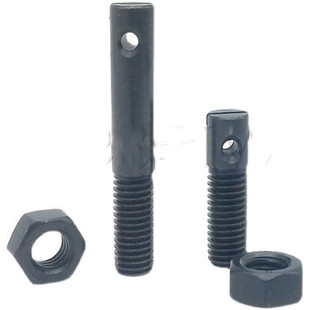 FFC01 ASPO10/M12弹簧拉伸用支柱螺丝 直杆型一字半牙侧边穿孔