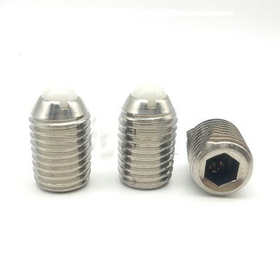 树脂球头柱塞 尼龙球波珠螺丝 弹簧定位珠ZAF23 ZAF24 NBSZ NBSX