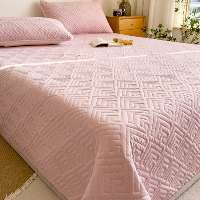 四季通用床盖单人专用夹棉床单件