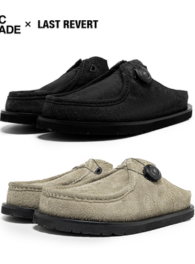 TCMADE 903 翻毛牛皮勃肯鞋 绒面快拆包头穆勒拖鞋 男女同款