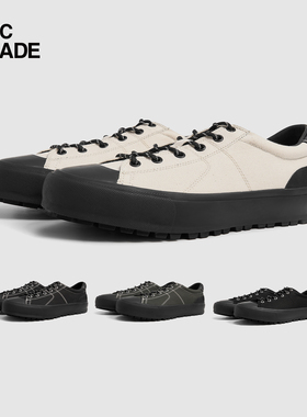 TCMADE X VIBRAM 301复古帆布硫化鞋 拼接厚底低帮户外休闲男女鞋