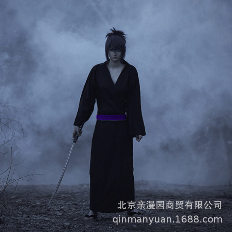 【亲漫园】野良神武神夜斗cos服黑色和服漫展cosplay服装现货