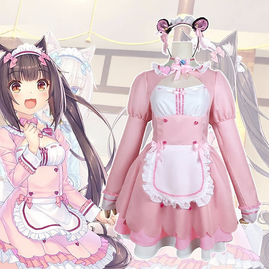 猫娘乐园cos服巧克力香兰子cosplay女仆装连衣裙动漫二次元制服