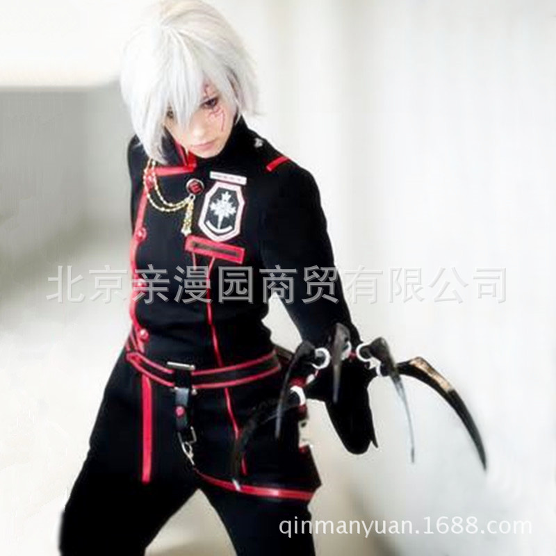【亲漫园】驱魔少年格雷少年亚连沃克动漫展万圣节表演cosplay服