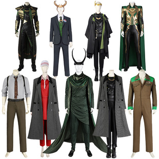 洛基cosplay希尔维 女洛基cos服套装洛基 神装头饰万圣节表演服