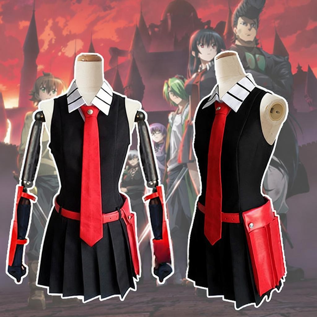 万圣节服装斩赤红之瞳cos服黑瞳聚会派对jk制服cosplay服表演服