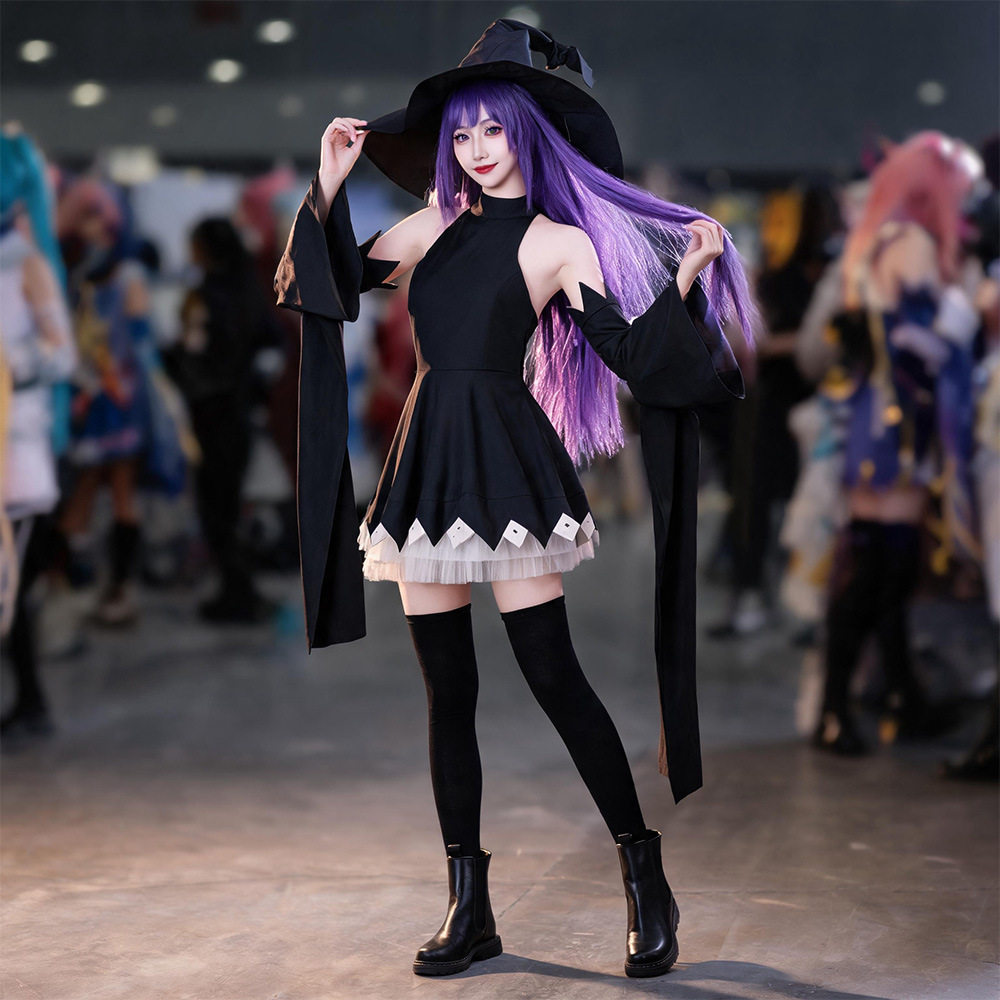噬魂师Blair布蕾cos服黑猫魔女连衣裙全套二次元cosplay服装