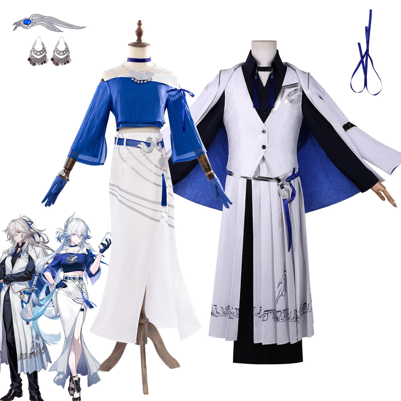 崩坏星穹铁道cos服爻光联动景元联动cosplay二次元C图片