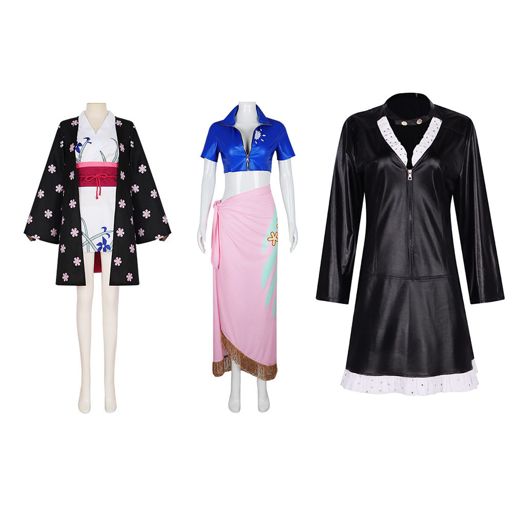 海贼王cos服草帽海贼团妮可罗宾角色扮演cosplay动漫服装万圣节