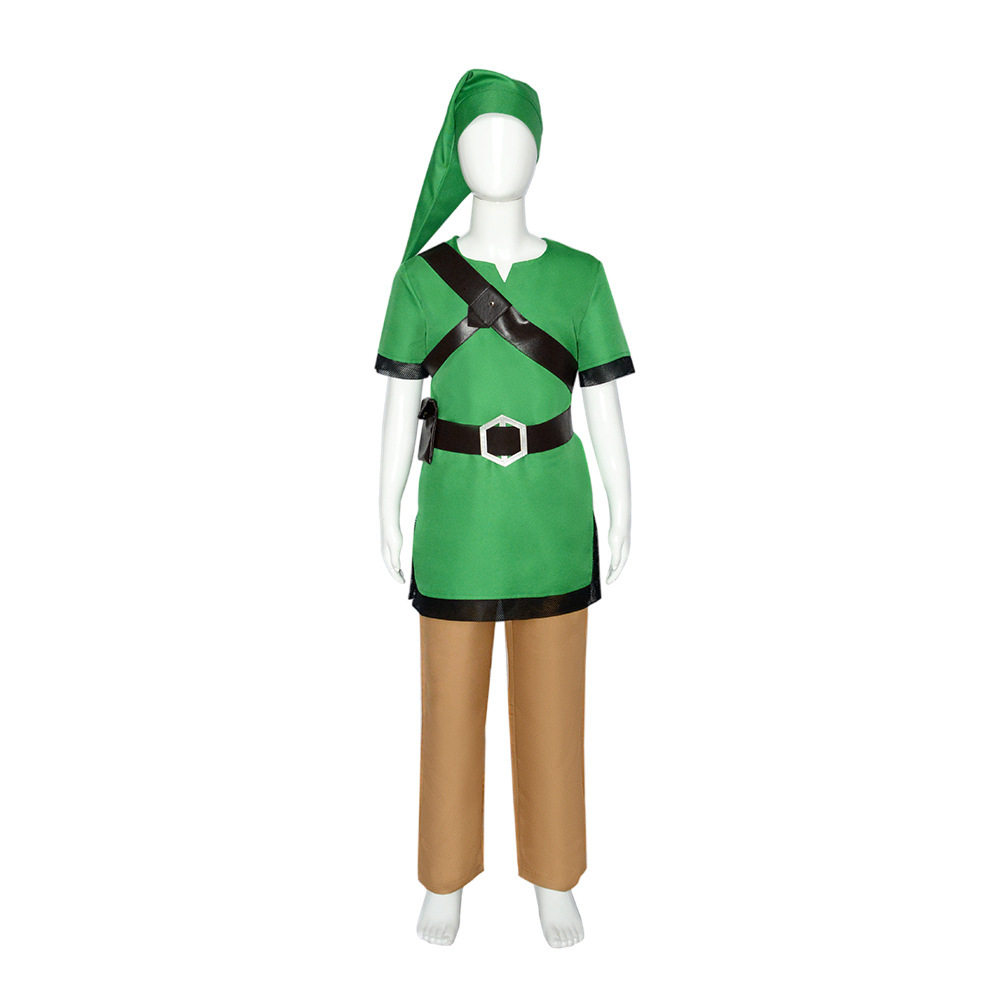 塞尔达传说天空之剑cos服林克Zelda游戏同款cosplay服万圣节表演图片