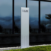 导视牌银色户外广告牌指示牌银色展示牌招牌指引路牌导向立牌定制