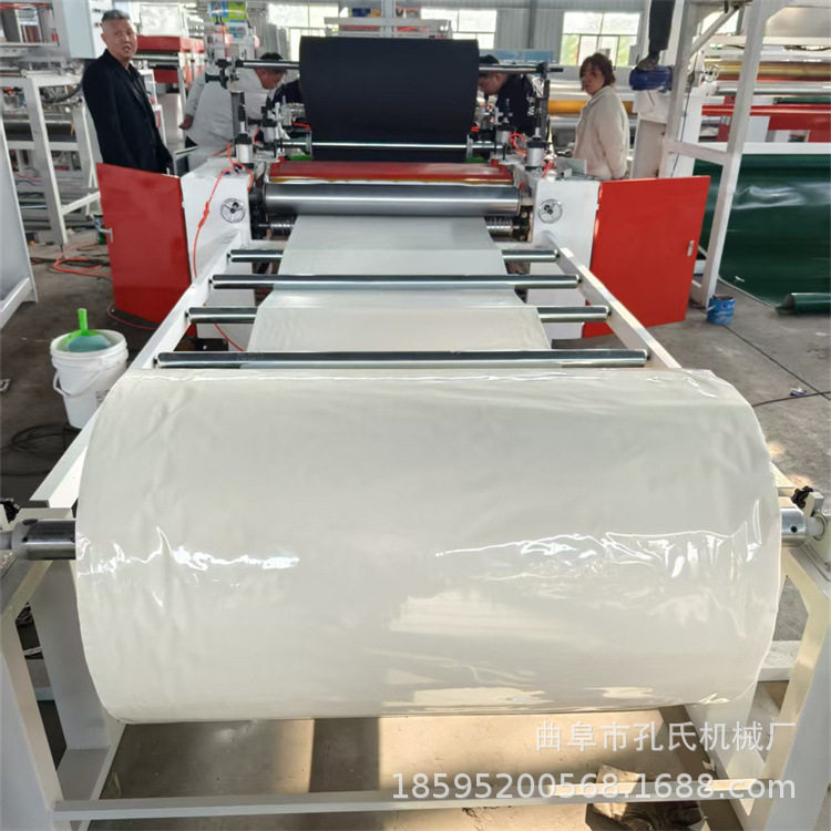 PU海绵水性冷胶背胶机 减震垫离型纸复合机 EVA泡棉不干胶平贴机