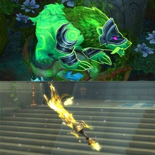 魔兽世界代练能量的平衡神器外观职业坐果冻熊隐藏神器解锁法师塔