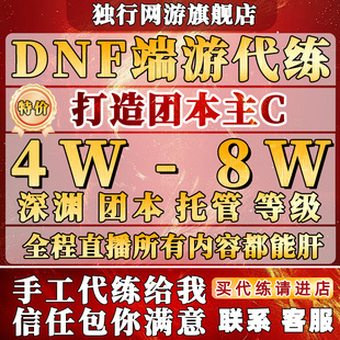 dnf代练地下城与勇士端游代练升级团本托管养号回归名望打造主C