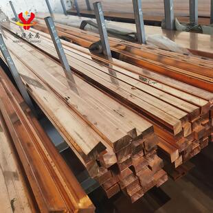 工厂直供t2紫铜条镀锡空开连接片实心散热片铜排镶嵌红铜条紫铜板