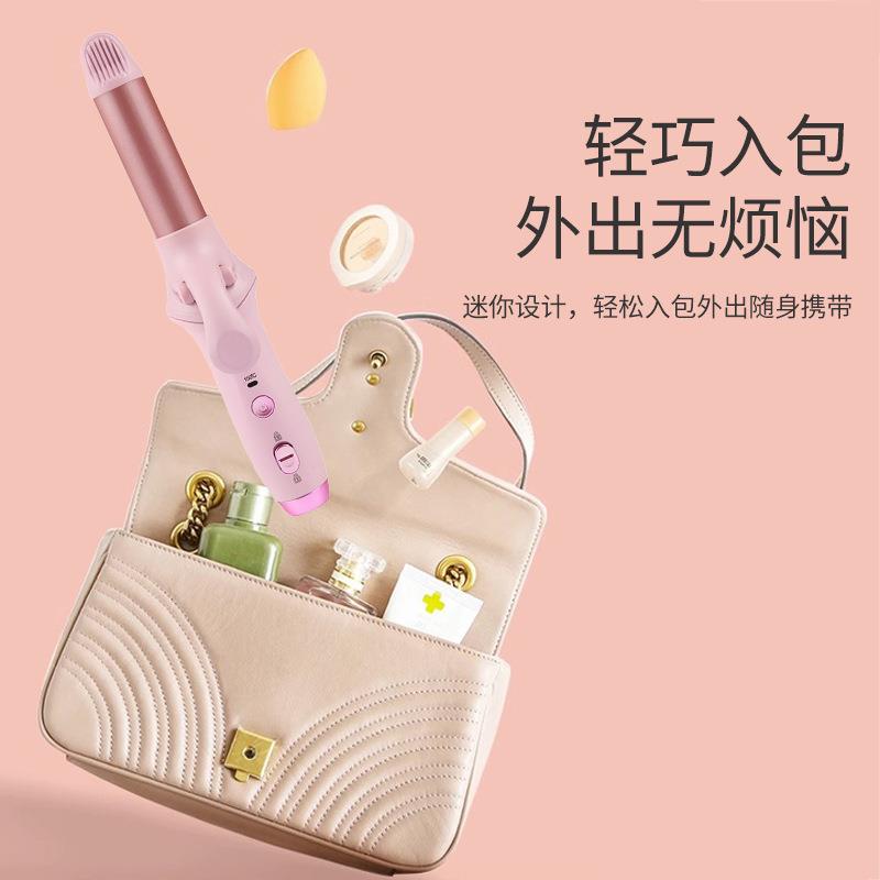 跨境新款无线卷发棒直卷两用不伤发家用多功能充电便携全自动夹板