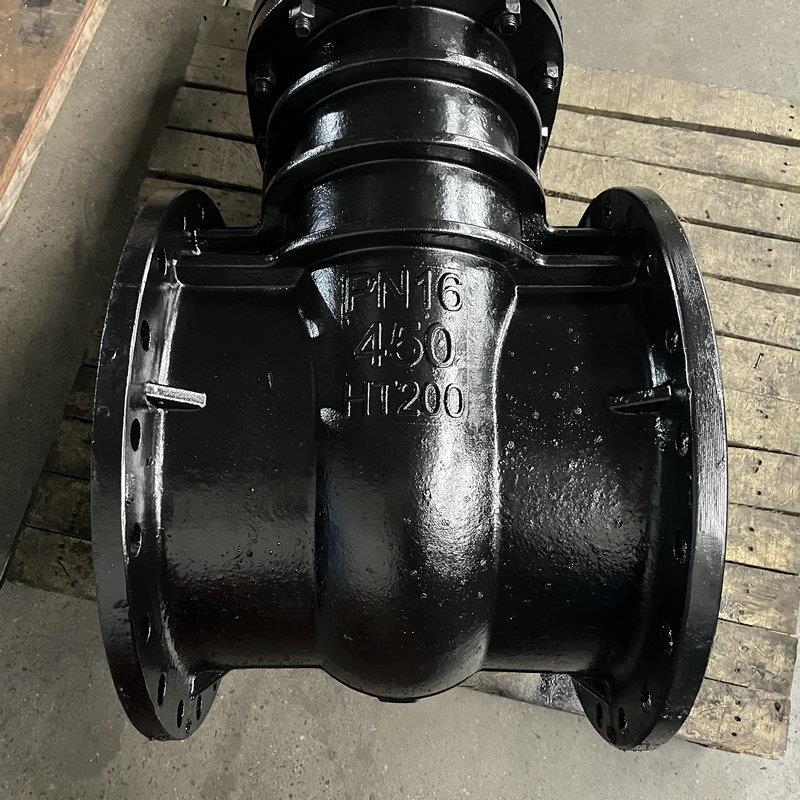 铸铁法兰硬密封闸阀DN450 Z41T-16 明杆闸阀HT200灰铸铁闸阀予新