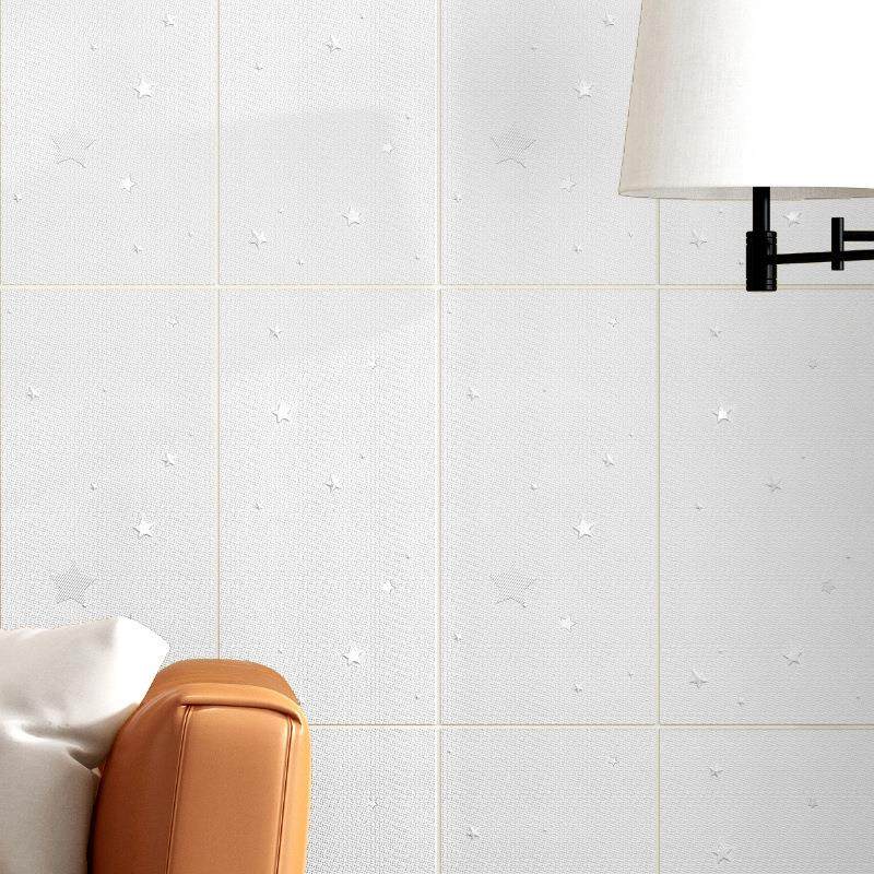 白色墙纸自粘3d立体泡沫砖墙壁贴四连片出租屋墙面翻新墙贴防水,家居饰品,软装墙贴,淘宝优惠券,粉丝福利购,淘宝优惠卷