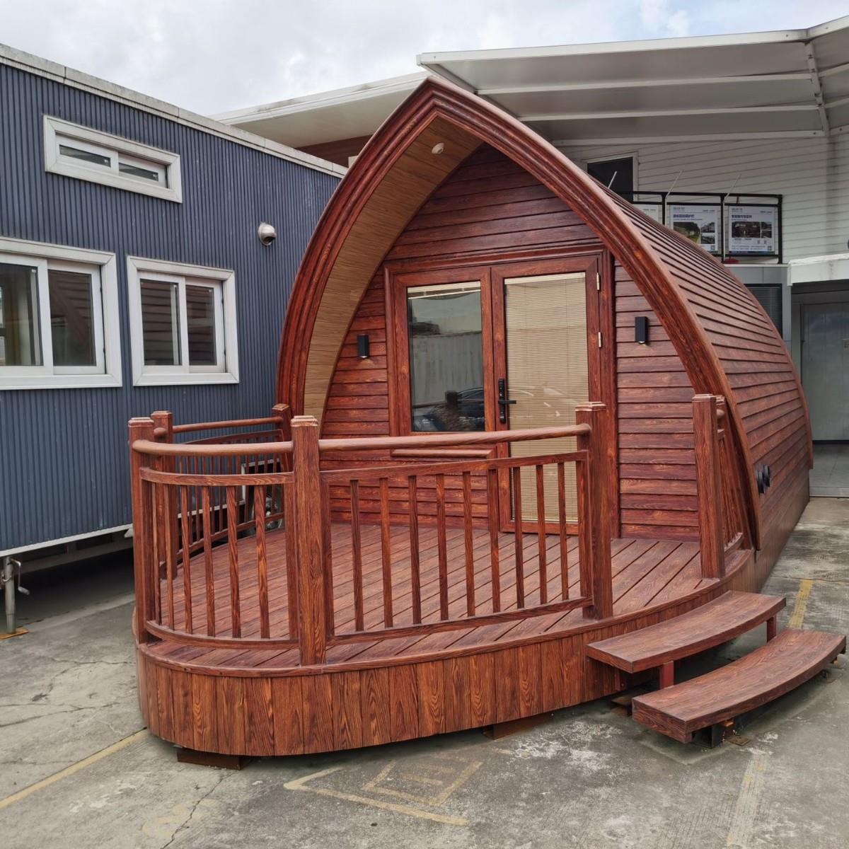 轻钢别墅住宅农村自建房钢结构装配式房景区度假房造型异形屋厂家