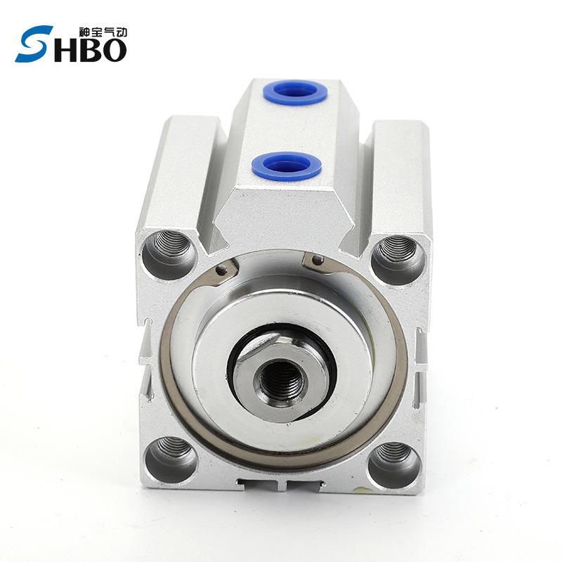 小型气动木工机械设备薄型气缸SDA50-100x15*20/25/30/40/50/75SB