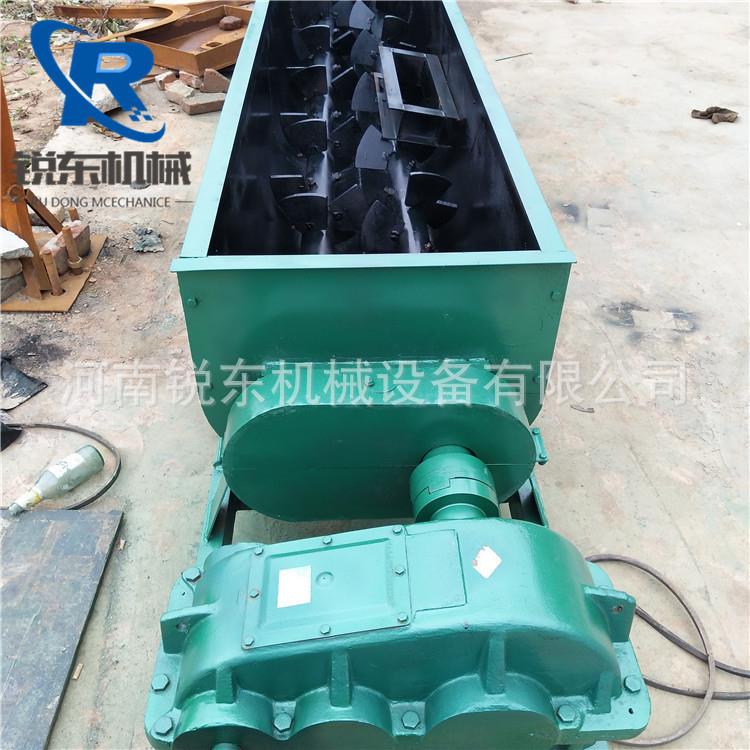 新型双轴搅拌机 干湿物料混料机 多功能卧式煤灰搅拌设备