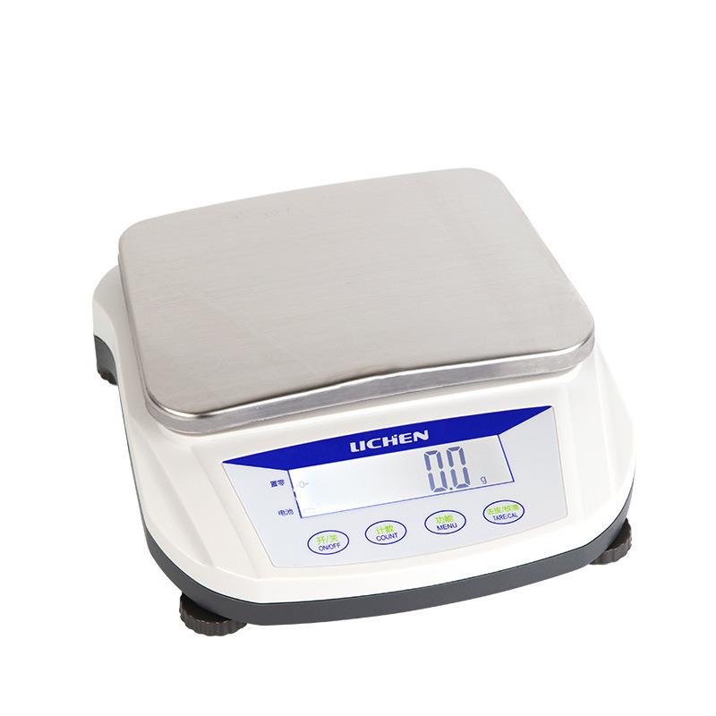 力辰科技 电子天平十分之一0.1g实验室大称量大量程天平 珠宝