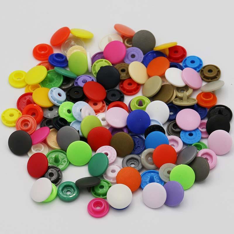 工厂T3T5磨砂亚光四合扣T8华联KAM磨砂面宝宝环保塑料按扣四合扣