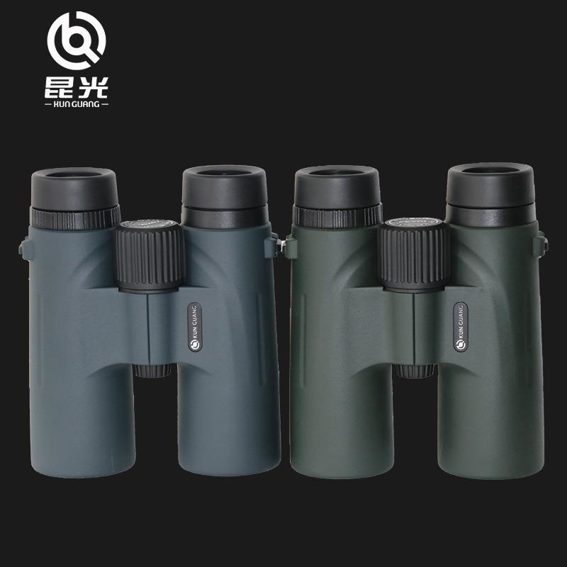 昆光云游10x42HD高倍高清户外旅游广角夜视专业级找蜂双筒望远镜