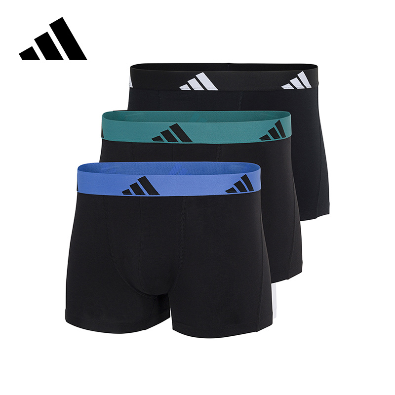 Adidas/阿迪达斯男士内裤新款跑步健身运动吸湿排汗透气四角短裤