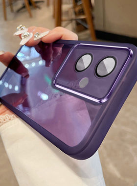 OPPOA2手机壳5G高级简约自带镜头膜PJB110原装保护套软壳全包畅享