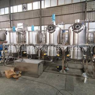 椰子油炼油设备 海南标准椰子油精炼设备 炼化一级椰子油生产线
